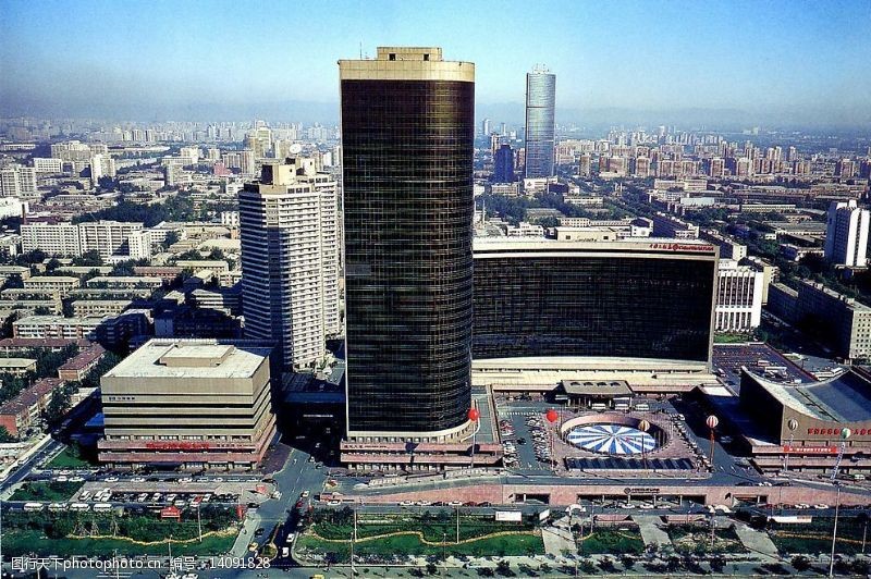 中國(guó)國(guó)際貿(mào)易中心圖片素材